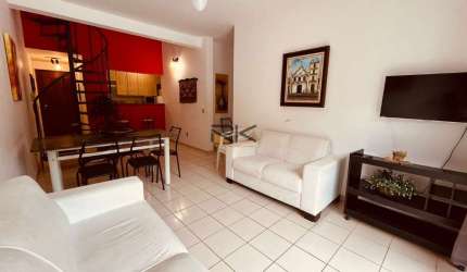 Cobertura Duplex Praia Grande em Ubatuba-SP com 2 dormitórios,varanda gourmet com churrasqueira