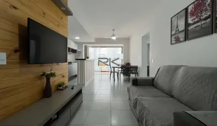 Apartamento Itaguá 2 dormitórios sendo 1 suíte,1 banheiro social, 1 vaga de garagem,varanda gourmet com churrasqueira