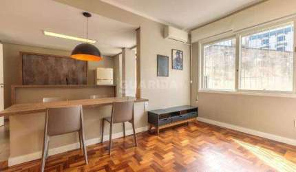Apartamento mobiliado com 2 dormitórios para alugar no bairro Petrópolis