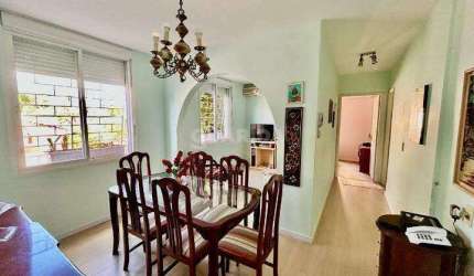 Apartamento mobiliado com 1 dormitório no bairro Cavalhada
