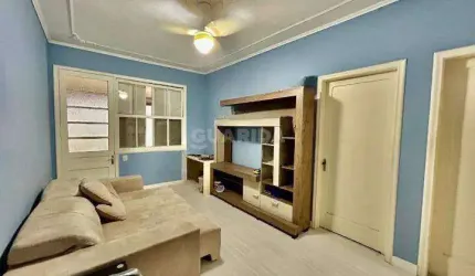 Apartamento mobiliado com 1 dormitório para alugar no bairro Cristo Redentor