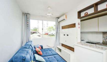 Lindo apartamento semi mobiliado de 2 dormitórios no bairro Tristeza!