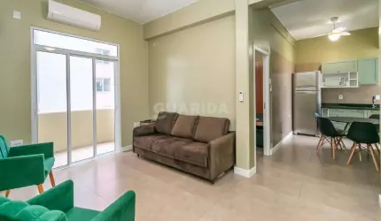 Apartamento totalmente mobiliado com 1 dormitório no Centro Histórico - Porto Alegre/RS
