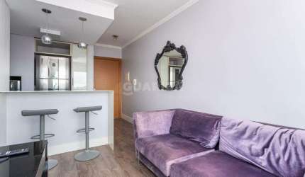 Apartamento mobiliado com 1 quarto no bairro Três Figueiras - Porto Alegre/RS