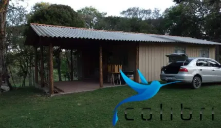 Linda chácara dividindo com o Rio Negro proxima a Campo Alegre - SC
