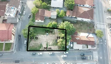 Terreno comercial com aprox. 660 m2 para alugar no bairro Das Nações - Indaial/S