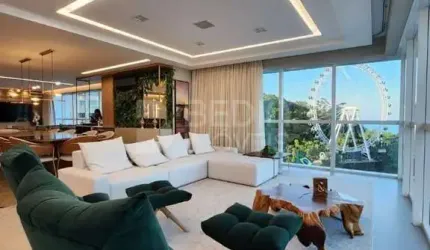 Apartamento frente mar 04 suítes Balneário Camboriú Edifício Sky Tower