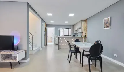 Casa em condomínio fechado com 3 quartos à venda na Rua Delício dal'Pra, 224, Atuba, Curitiba, 140 m2 por R$ 849.000