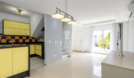 Casa em condomínio fechado à venda na Rua Carmelina Cavassin, 1280, Cachoeira, Curitiba, 129 m2 por R$ 895.000
