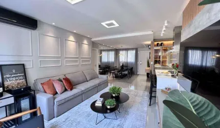 APARTAMENTO FINAMENTE DECORADO - 4 SUÍTES - 3 VAGAS - ÁREA DE LAZER COMPLETA - ÓTIMA LOCALIZAÇÃO