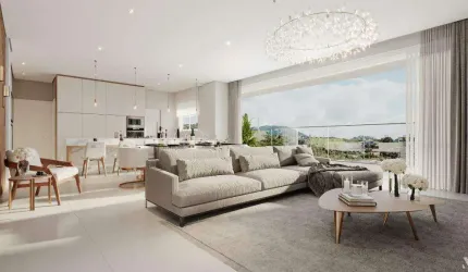 APARTAMENTO ALTO PADRÃO - 4 SUÍTES - 4 VAGAS - ÁREA DE LAZER COMPLETA - NA PRAIA BRAVA - ITAJAÍ/SC