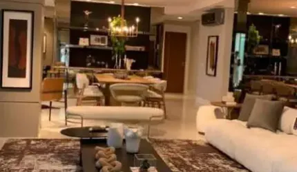 APARTAMENTO MOBILIADO E DECORADO - À 300M DA PRAIA - 3 SUÍTES - 3 VAGAS - ÁREA DE LAZER COMPLETA