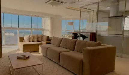 LOCAÇÃO ANUAL - APARTAMENTO ALTO PADRÃO - MOBÍLIADO E DECORADO - 3 SUÍTES - 4 VAGAS - ÁREA DE LAZER COMPLETA - BARRA SUL - BALNEÁRIO CAMBORIÚ/SC