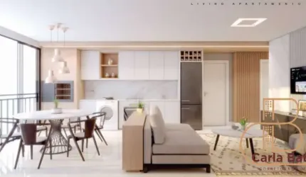 Apartamento de 60m² com 01 suíte + 01 dormitório em Camboriú