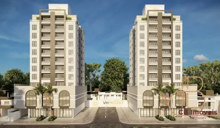 PRÉ LANÇAMENTO - Safira Residence, 02 dormitórios com 70,11m² em Camboriú
