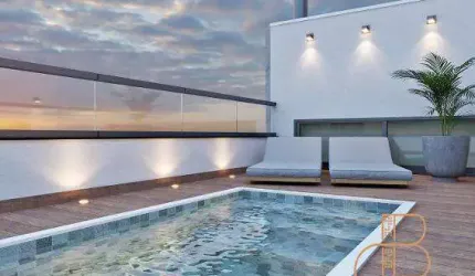 EM CONSTRUÇÃO - Apartamento com 02 dormitórios no Tabuleiro/Camboriú