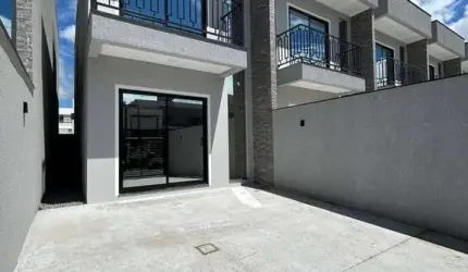 Excelente sobrado moderno e pronto para morar no bairro Rio Pequeno