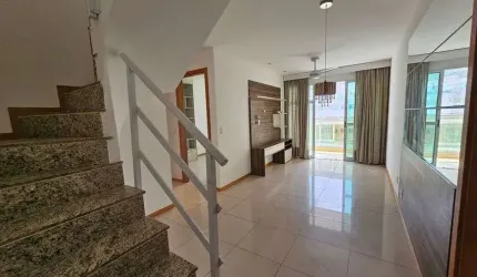 Freguesia. Cobertura Dúplex para Venda com 147m² com 2 Salas, 3 Quartos, Sendo 2 Suítes e 2 Vagas.