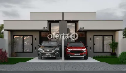 Casa com 3 quartos à venda no Cachoeira, Araucária , 97 m2 por R$ 800.000