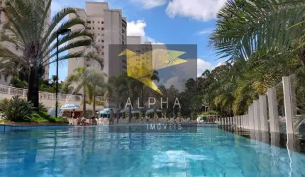 Lindo apto no Resort Tamboré - more em um Clube!