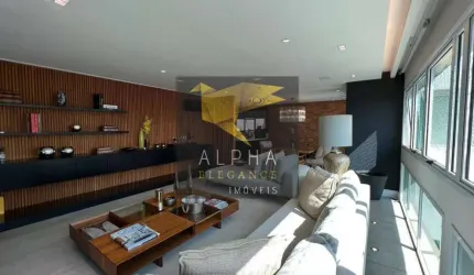 Apto de revista no Edificio Vogue em Alphaville- Venda Semi mobiliado