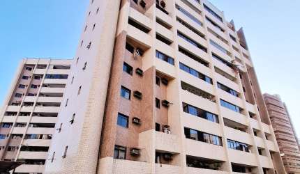 Apartamento no Meireles, próximo á Praia, c/ Sala, Varandão, 03 Suites, Cozinha, Área de Serviço,  Armários, 02 Vagas e condomínio c/ Lazer completo!