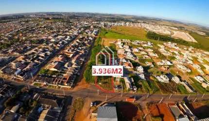 Terreno à venda, 3936 m² por R$ 2.772.000,00 - Cará-cará - Ponta Grossa/PR