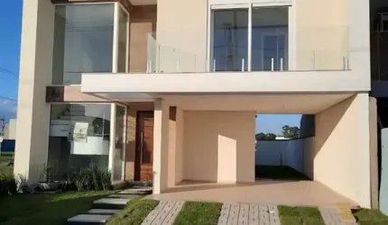 Casa em condomínio fechado com 3 quartos à venda na Avenida Frederico Warstat, 695, Sans Souci, Eldorado do Sul por R$ 1.100.000