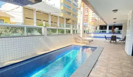 Apartamento com 2 dorms, Guilhermina, Praia Grande - R$ 650 mil, Cod: 3107