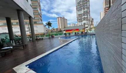 Apartamento com 3 quartos, Caiçara, Praia Grande - R$ 900 mil, Cod: 3195