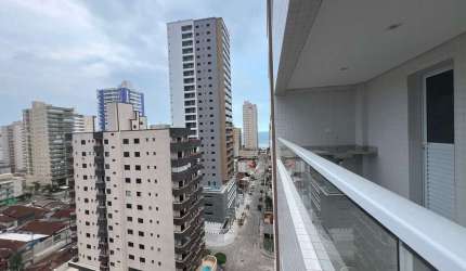 Apto Novo c/ Vista Mar na Praia Grande - R$ 485 mil, Cod: 3400