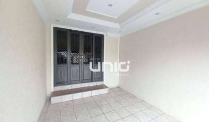 Casa com 3 dormitórios para alugar, 120 m² por R$ 2.650,00/mês - Vila Rezende - Piracicaba/SP