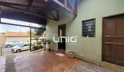 Casa a venda no Bairro Higienópolis - Piracicaba/SP  com 215m² de terreno  e 105,10m² de área construída, sendo 3 dormitórios