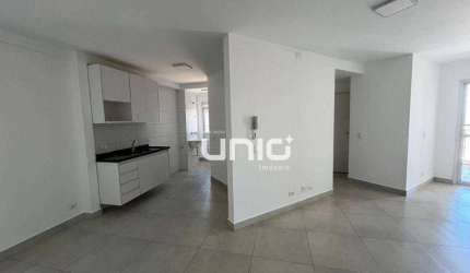 Apartamento com 2 dormitórios para alugar, 66 m² por R$ 2.641,53/mês - Paulicéia - Piracicaba/SP