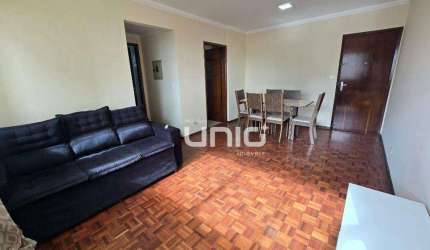 Apartamento mobiliado com 1 dormitório para alugar, 72 m² por R$ 2.181/mês - Alto - Piracicaba/SP