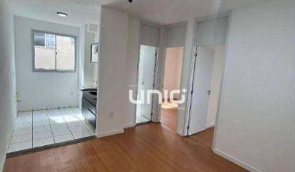 Apartamento com 2 dormitórios à venda, 43 m² por R$ 165.000,00 - Parque Orlanda I - Piracicaba/SP