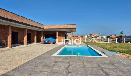Chácara com 4 suítes à venda, 1797 m² por R$ 980.000 - Veleiros do Piracicaba - Anhembi/SP