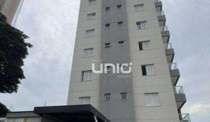 Apartamento com 1 dormitório para alugar, 44 m² por R$ 2.658,62/mês - São Dimas - Piracicaba/SP