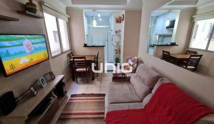 Apartamento com 2 dormitórios à venda, 46 m² por R$ 180.000,00 - Piracicamirim - Piracicaba/SP