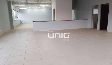 Salão para alugar, 387 m² por R$ 5.099,13/mês - Paulista - Piracicaba/SP