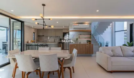 Casa à venda com 4 suítes em condomínio no Bairro Alto