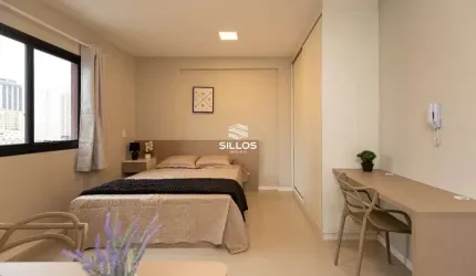 Studio com 1 suíte para alugar no Centro de Curitiba
