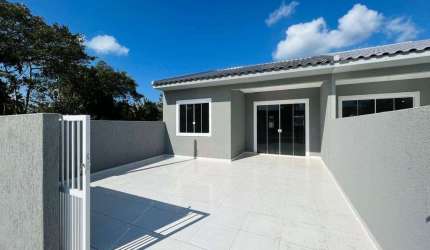 RESIDÊNCIA NOVA COM QUINTAL E EDICULA - 3 DORMITÓRIOS SENDO UMA SUÍTE.