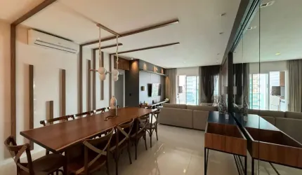 SOLARES DA BRAVA - APARTAMENTO MOBILIADO COM VISTA MAR NA PRAIA BRAVA - ITAJAÍ
