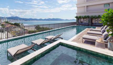 SAINT LOUIS - APARTAMENTO FRENTE MAR EM BALNEÁRIO PEREQUÊ