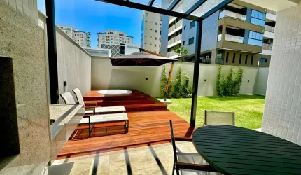 LE BLANC BRAVA RESIDENCE - APARTAMENTO GARDEN NA PRAIA BRAVA - ITAJAÍ