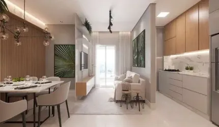SOUL BRAVA CLUB - APARTAMENTO COM 02 DORMITÓRIOS NA PRAIA BRAVA DE ITAJAÍ