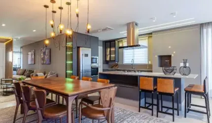 LE BLANC BRAVA RÉSIDENCE - APARTAMENTO DECORADO COM 04 SUÍTES NA PRAIA BRAVA - ITAJAÍ