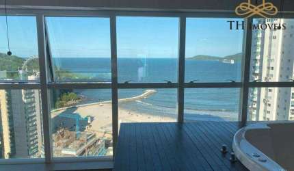 Apartamento Duplex com 5 dormitórios para alugar, 270 m² por R$ 23.000,02/mês - Pioneiros - Balneário Camboriú/SC