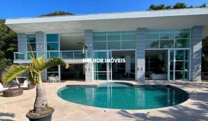 Costa Azul - Casa Alto Padrão mobiliada e decorada  á venda com 6 suítes e 8 vagas  na Interpraias em Balneário Camboriú.